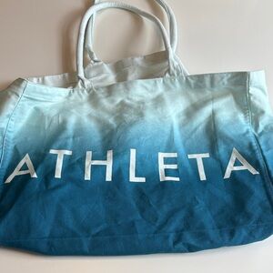 Athleta Gradient Blue Tote Bag